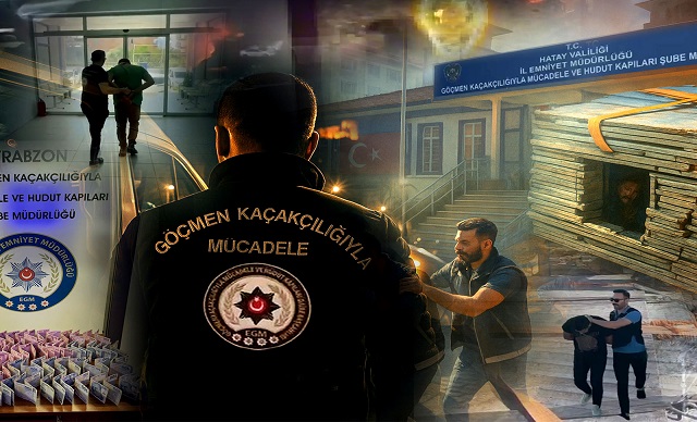 51 İlde Düzensiz Göçe Yönelik Operasyon!