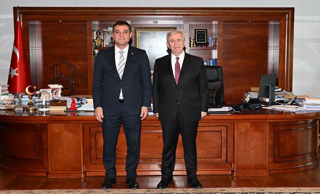 Başkan Mansur Yavaş’ı Ziyaret Etti