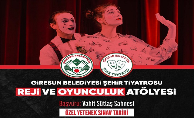 GBŞT’DEN REJİ VE OYUNCULUK ATÖLYESİ EĞİTİMİ