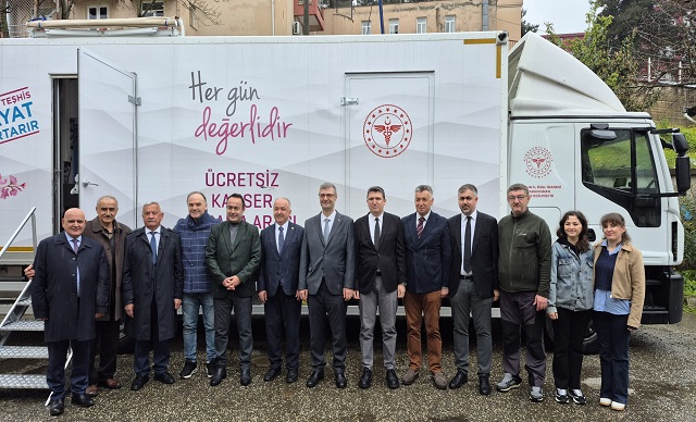 Giresun'a Gezici Kanser Tarama Aracı