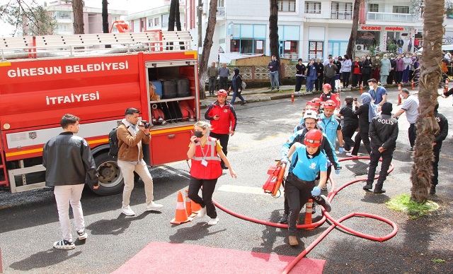 Göğüs Hastanesi’nde Yangın Tatbikatı