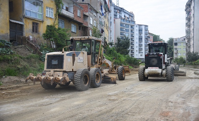 GİRESUN’DA ACİL NOKTALARA MÜDAHALE