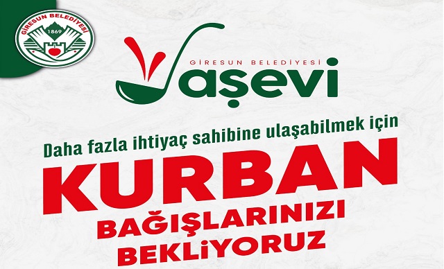 Kurban Bağışlarınızı Bekliyor!