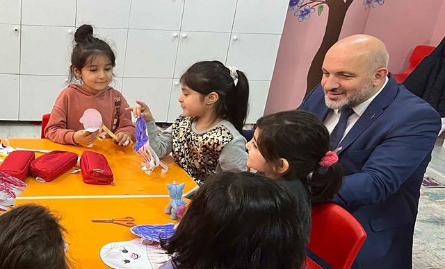 Minik Öğrencilerle Bir Araya Geldi