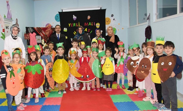 Minikler ''Yerli Malı Haftası''nı Kutladı