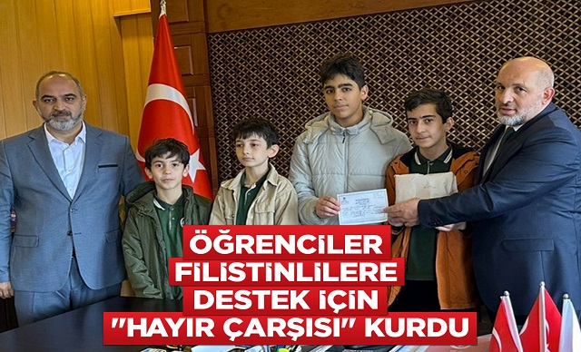 Öğrenciler Filistin Halkını Unutmadı!