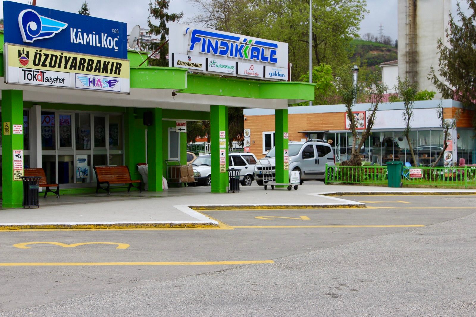 TERMİNALDE BAKIM VE DÜZENLEME ÇALIŞMASI