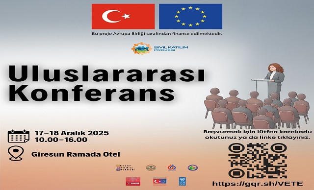 ULUSLARARASI KONFERANS İÇİN KATILIMCI ÇAĞRISI 