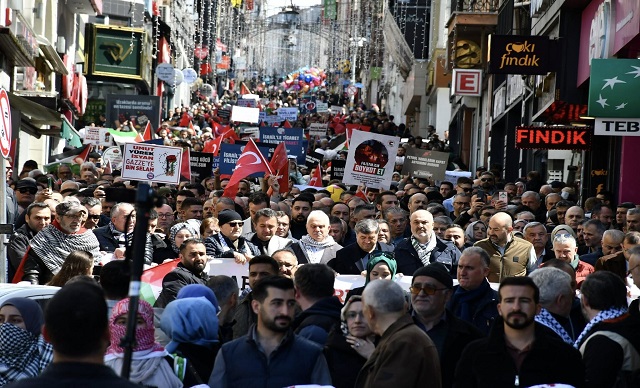 Giresun'da İsrail'in Gazze'ye Saldırıları Protesto Edildi!