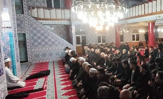 ''Gençler Şühedanın İzinde'' Sabah Namazında Buluştu