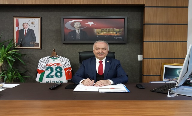 Temür ''spor camiamıza hayırlı olsun''